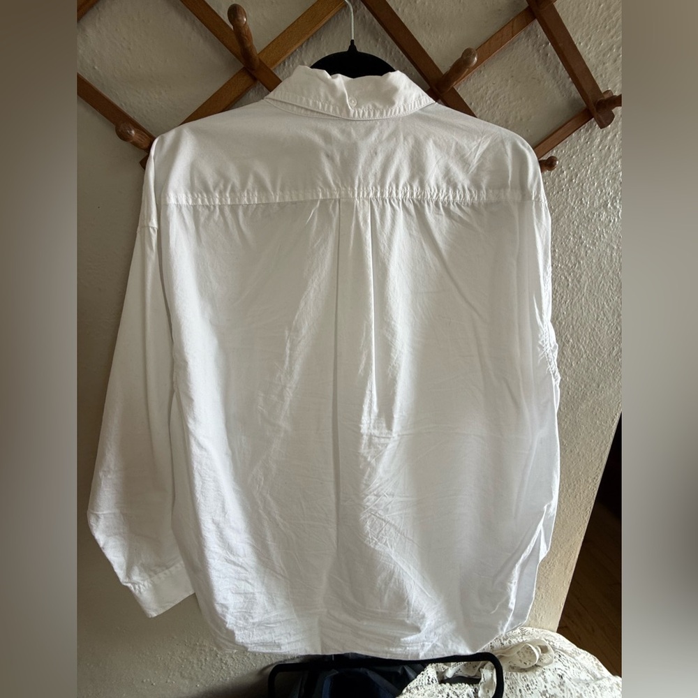Oversized JCrew White Button Down - Picture 3 of 3